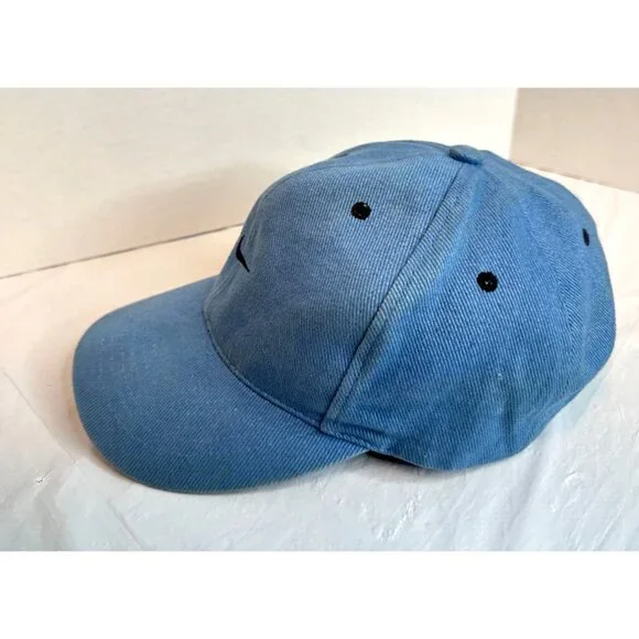 Nike Swoosh Embroidered Unisex Blue Baseball Style Adjustable One size fits most - Picture 5 of 8
